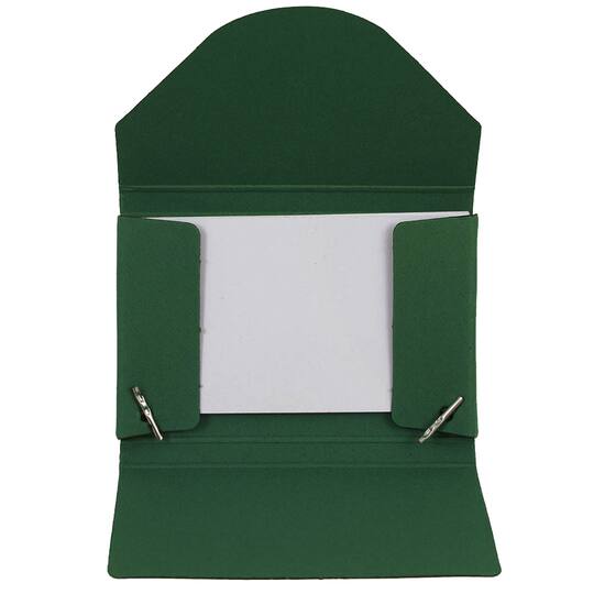 JAM Paper Kraft Ecoboard Business Card Case with Round Flap